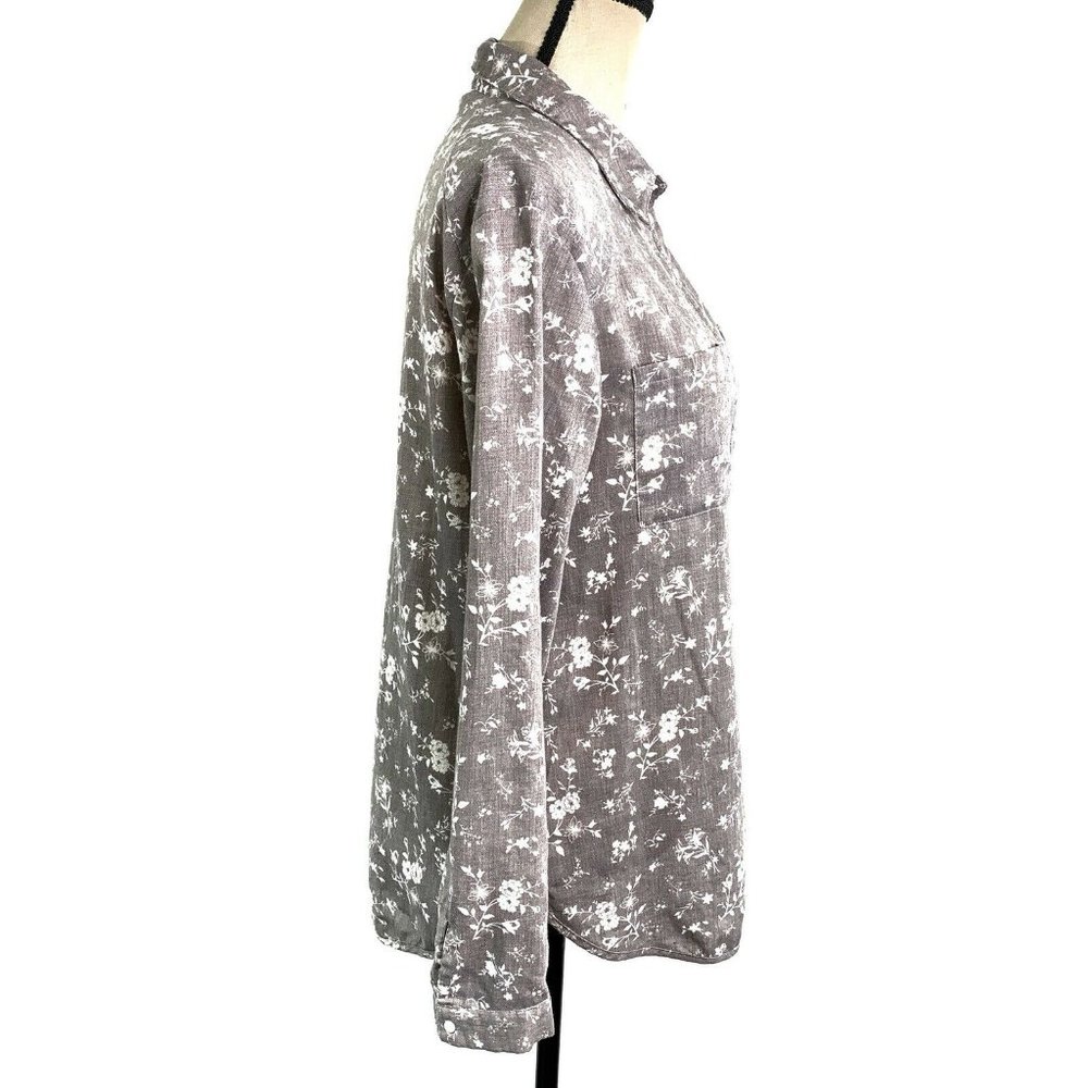 Ace Delivery - Floral Button Down Top - Picture 6 of 8